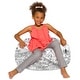 preview thumbnail 1 of 84, Kids Bean Bag Chair, Big Comfy Chair - Machine Washable Cover 27 Inch Medium - Canvas Coloring Fabric - Fun World