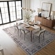 preview thumbnail 46 of 76, Vintage Washable Rug – Low Pile with Subtle Pattern, Perfect for Neutral Spaces in Living Room, Entryway, or Bedroom