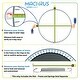 preview thumbnail 2 of 3, Machrus Upper Bounce Replacement Jumping Mat, Fits 15 ft Round Trampoline Frame with 84 V-Hooks, Using 6.5" Springs