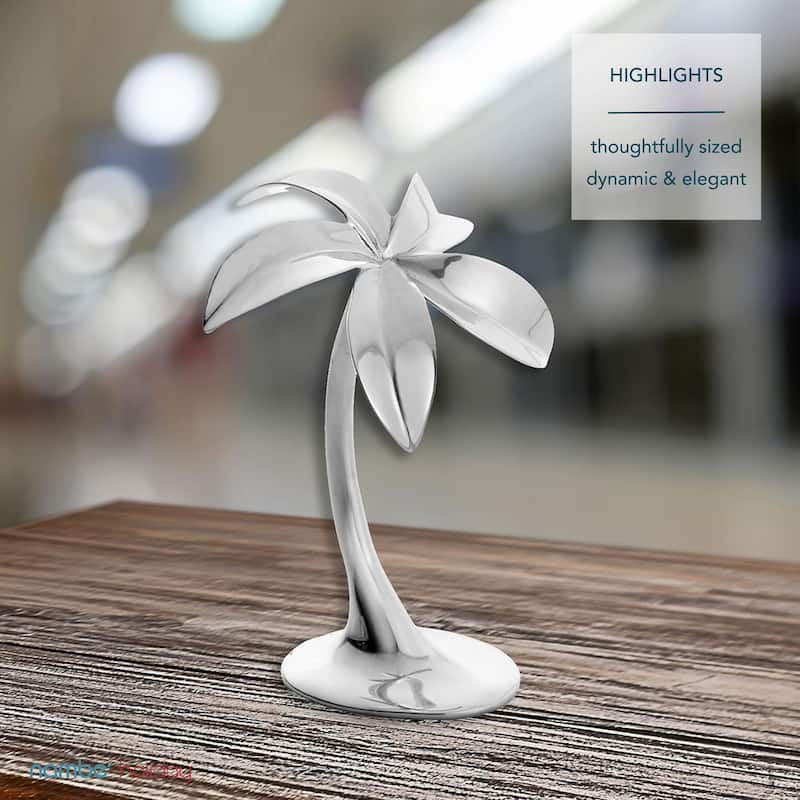 Nambe Miniature Nativity Palm Tree - 3"W x 6.5"H