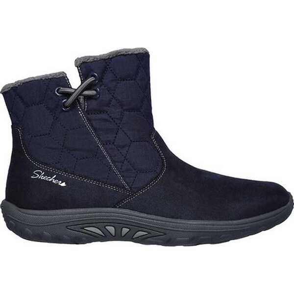 skechers boots womens navy