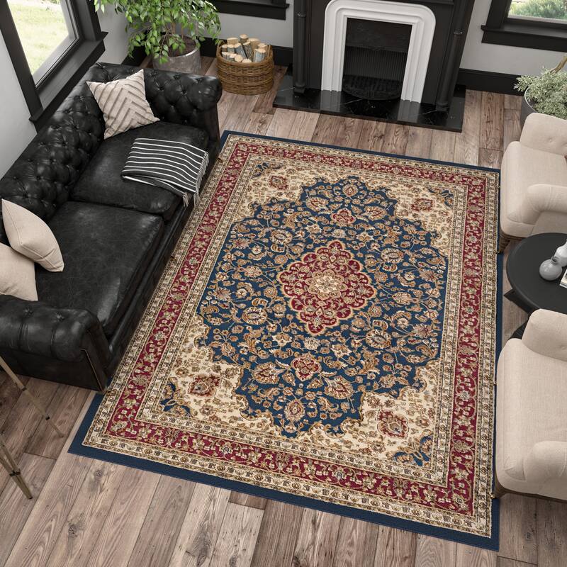 Soho Traditional Floral Indoor Area Rug