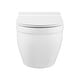 preview thumbnail 4 of 56, Ivy Wall Hung Elongated Toilet Bowl 0.8/1.28 GPF Dual Flush