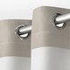 preview thumbnail 19 of 41, ATI Home Indoor/Outdoor Stripe Grommet Top Curtain Panel Pair