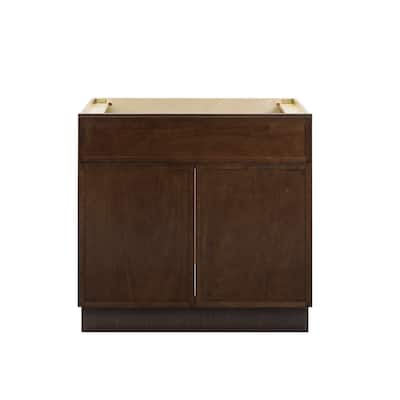 Vanity Art 33" Freestanding Single Base Storage Cabinet with Soft Close Doors