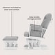 preview thumbnail 80 of 97, Child Craft Tranquil Glider Rocker and Ottoman Set