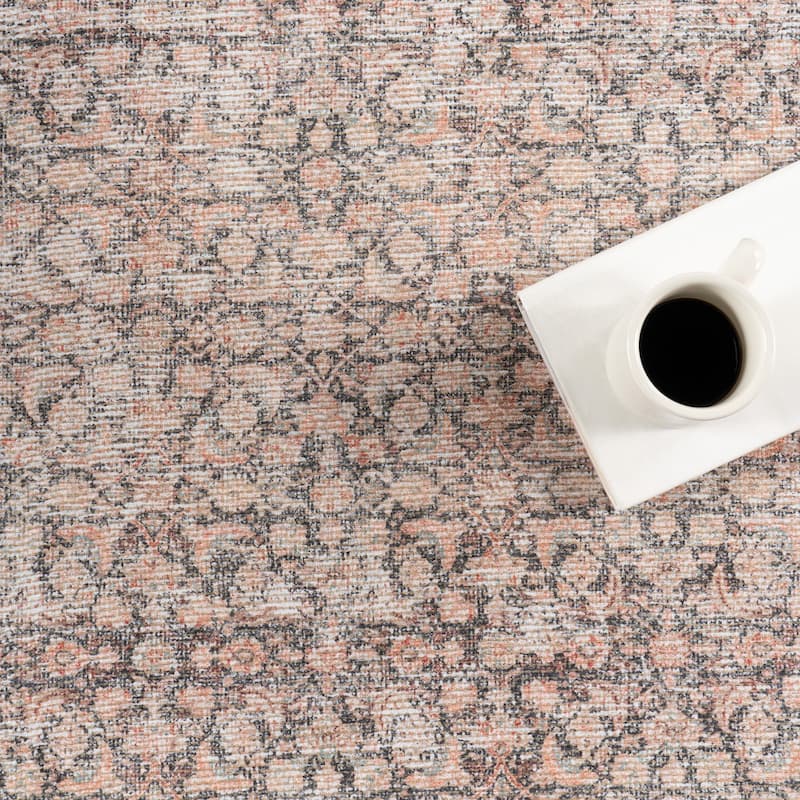Nuloom Hillstone Collection Traditional Vintage Medallion Area Rug