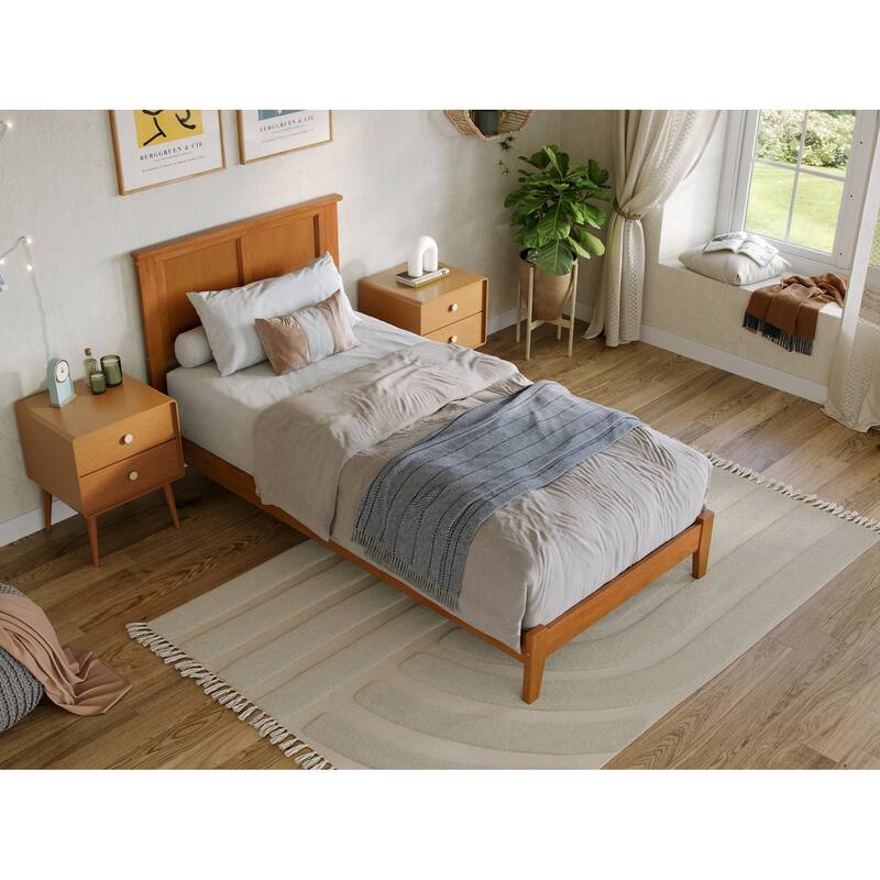 AFI, Madison Solid Wood Low Profile Platform Bed
