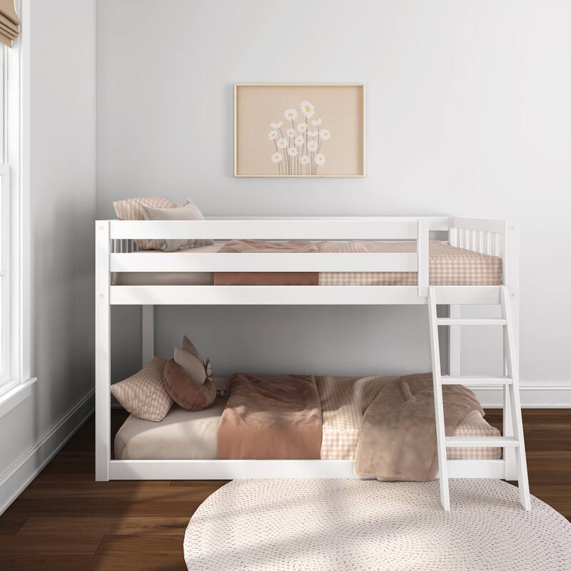 Max and Lily Fundamental Twin over Twin Low Bunk
