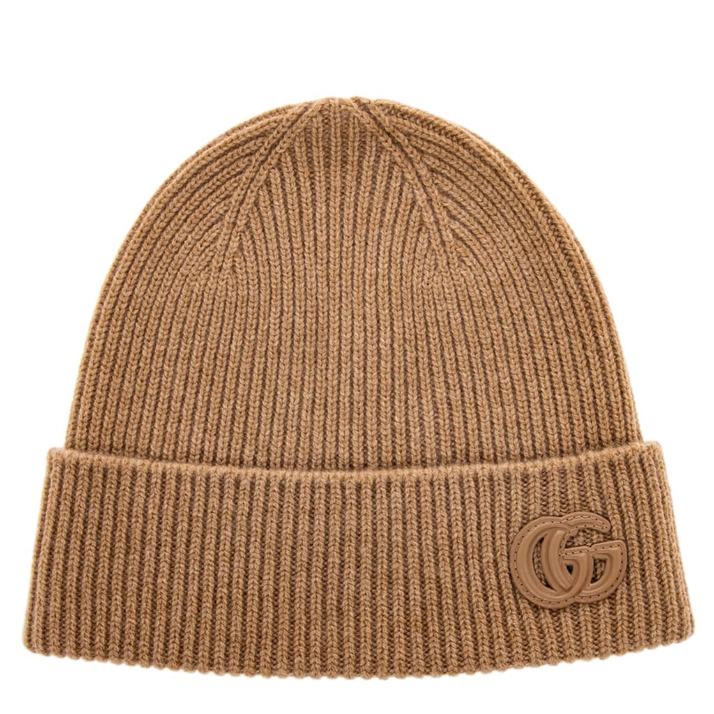 Gucci Cashmere Hat with Patch