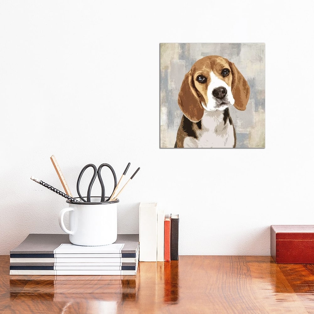 iCanvas "Beagle" by Keri Rodgers Canvas Print