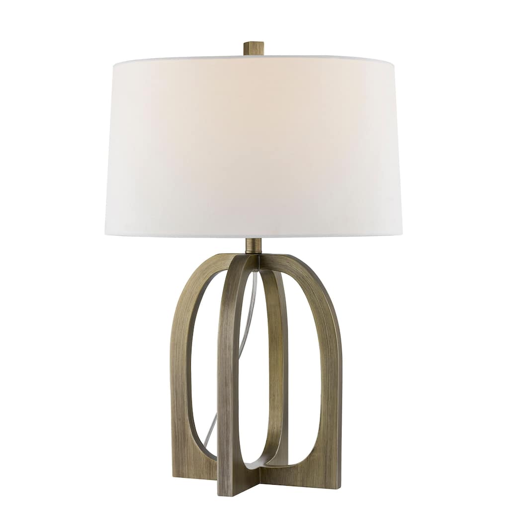 Reid 27" Table Lamp with Fabric Shade (Set of 2)