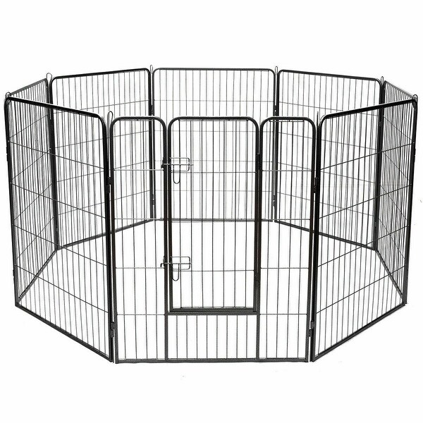 8 panel dog playpen