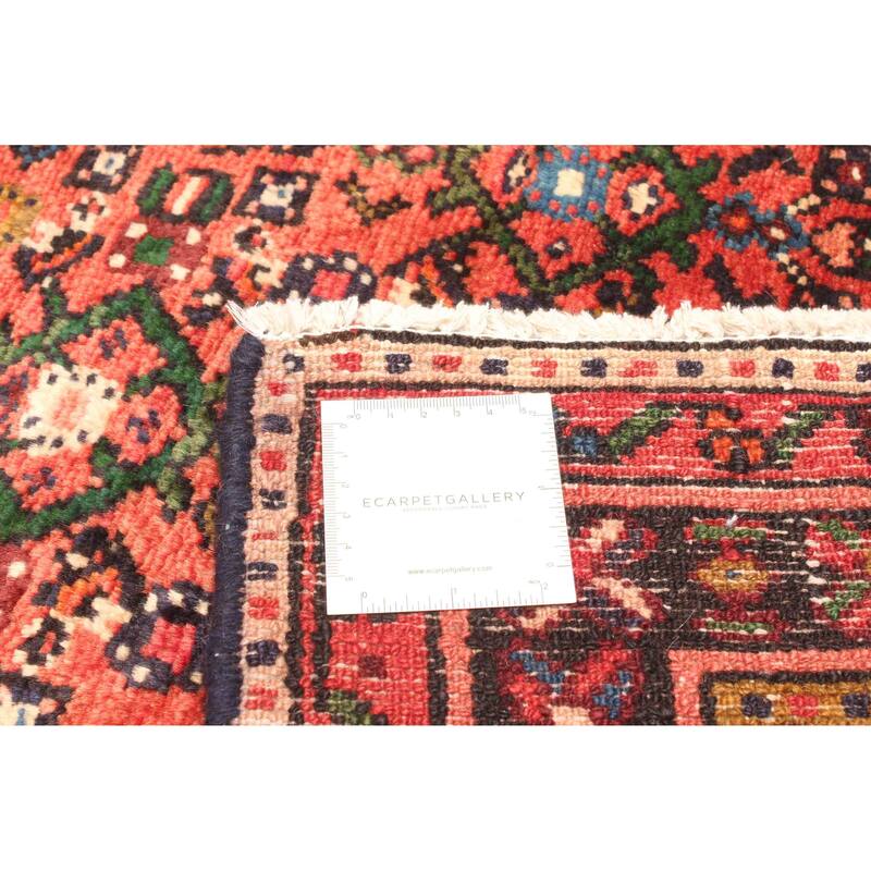 ECARPETGALLERY Hand-knotted Andelz Red Wool Rug - 2'11 x 9'5