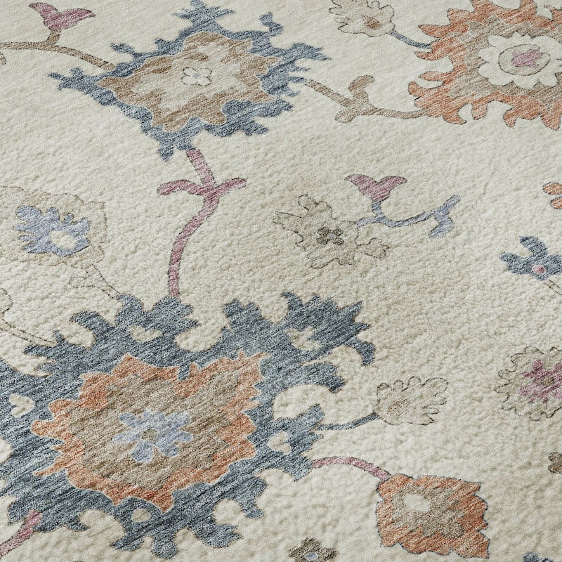 Premium Washable Super Soft Traditiional Spaces Mayfield Rug