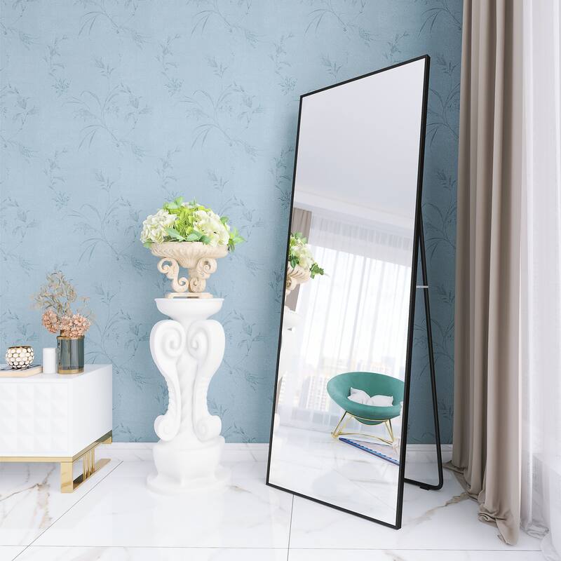 65" x 24" Full Length Mirror with Alloy Frame