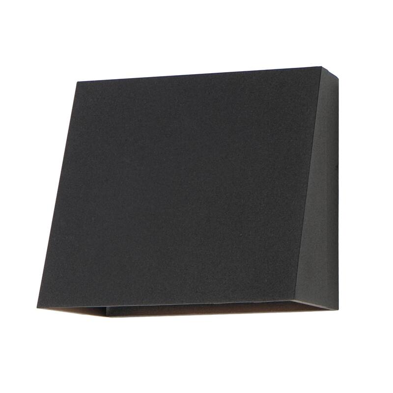 Maxim 52124 Pathfinder 8" Tall LED Outdoor Wall Sconce - Black