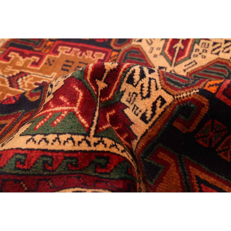 ECARPETGALLERY Hand-knotted Teimani Beige Wool Rug - 3'10 x 6'3