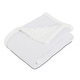 preview thumbnail 18 of 28, Luxurious Cotton Unisex Baby Blanket Waffle Weave with Sherpa Backing Soft Cozy 30''x40'' Receiving Crib Stroller Nap Blanket