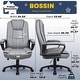 preview thumbnail 18 of 34, Bossin Big and Tall Office Chair High Back Executive Chair Ergonomic Adjustable Executive Leather Chair,400lbs