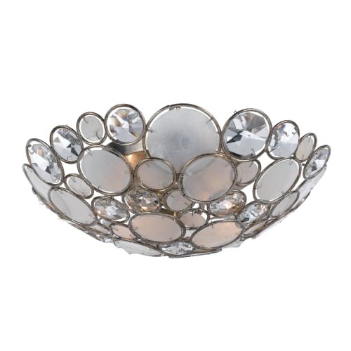 Crystorama Lighting Group 524 Sa Palla 3 Light 15 7 8 Wide Flush Crystorama Lighting Group 524 Sa Palla 3 Light 15 7 8 Wide