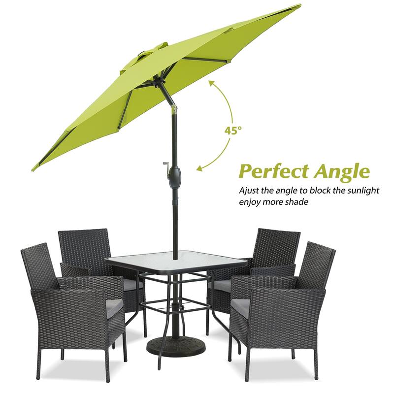 Royalcraft 7.5 ft Patio Market Umbrella with Crank