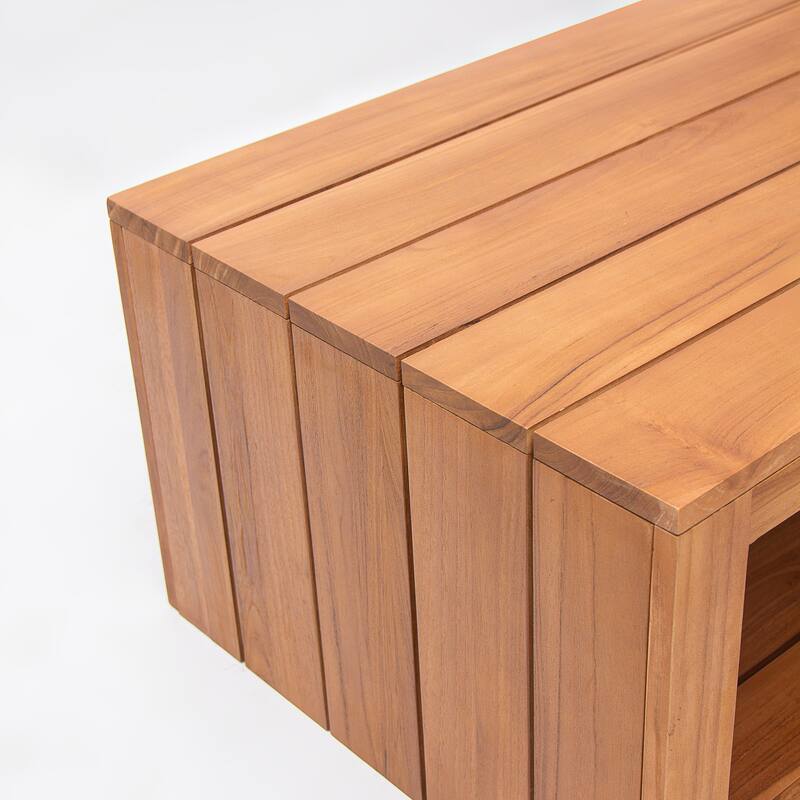 Cambridge Casual Hans Indonesian Teak Outdoor Patio Coffee Table