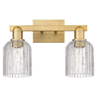 Innovations Lighting Downtown Urban - Bridal Veil - 2 Light 16" Bath Vanity Ligh