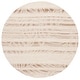 preview thumbnail 13 of 12, SAFAVIEH Handmade Metro Pitsa Modern Abstract Wool Rug 6' Round - Beige/Ivory - Round