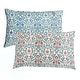 preview thumbnail 1 of 5, Printed Design Cotton Floral Arts & Crafts Sheet Set and Pillowcases