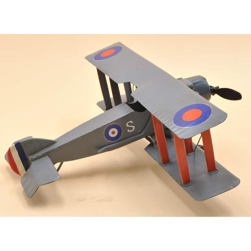 Spitfire Vintage Fighter Plane Ww1 Ww2 Model Airplane Die Cast