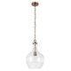 preview thumbnail 22 of 32, Verona 11" Wide Pendant with Glass Shade - 11" Wide