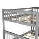 preview thumbnail 43 of 47, Full-Over-Full Bunk Bed with Ladders and Two Storage Drawers
