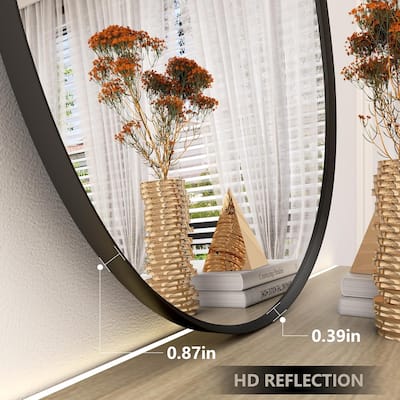 Asymmetrical Cloud High-Strength Aluminum Alloy Framed Easy French Mounted Wall Mirror