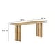 preview thumbnail 5 of 10, Amistad 60" Wood Dining Table and Bench Set