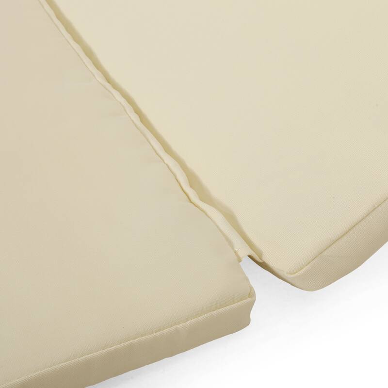 Carnegie Chaise Lounge Cushions (Set of 2) by Christopher Knight Home