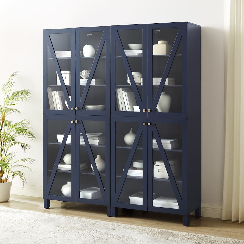 Crosley Cassai 2Pc Storage Pantry Set
