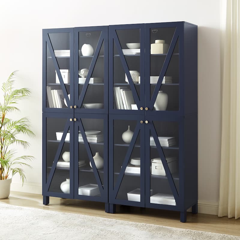 Crosley Cassai 2Pc Storage Pantry Set