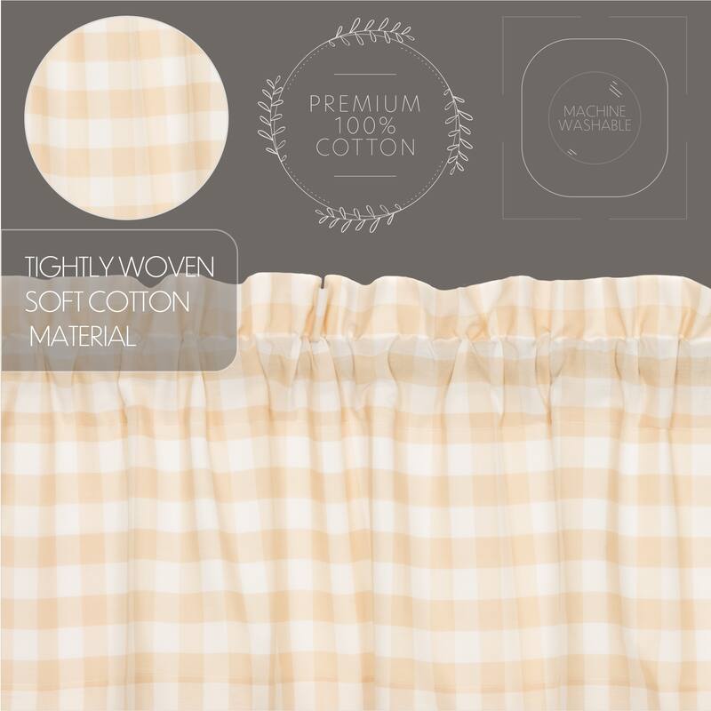 Annie Buffalo Check Valance
