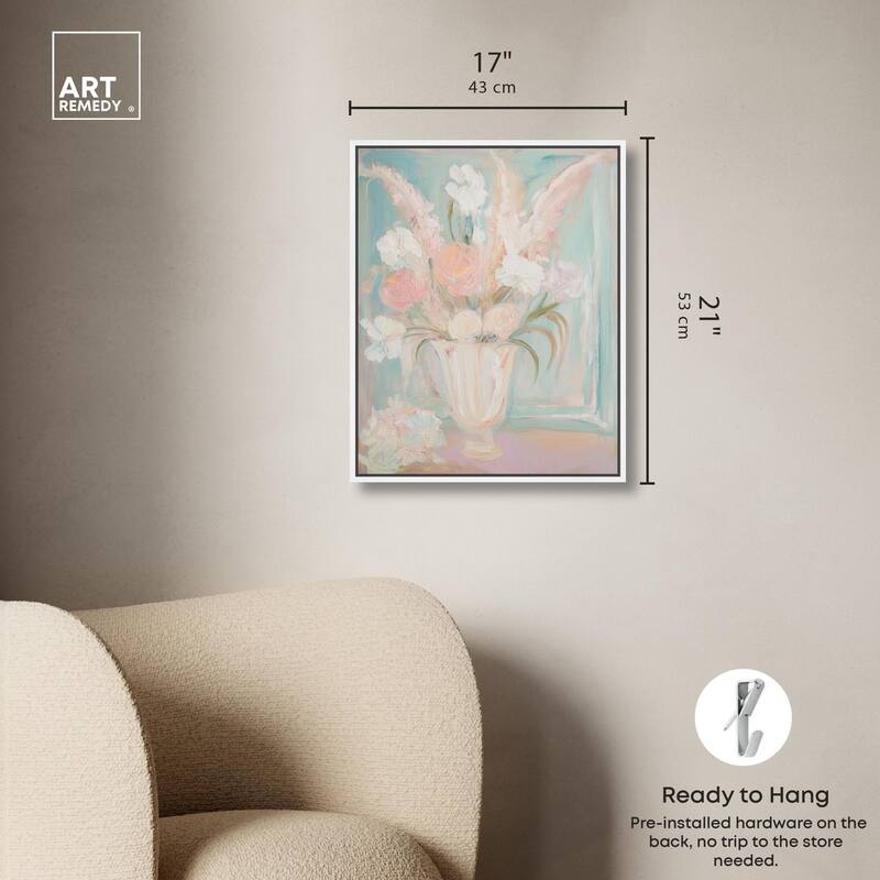 Still Life in Soft Hues II Canvas by Art Remedy