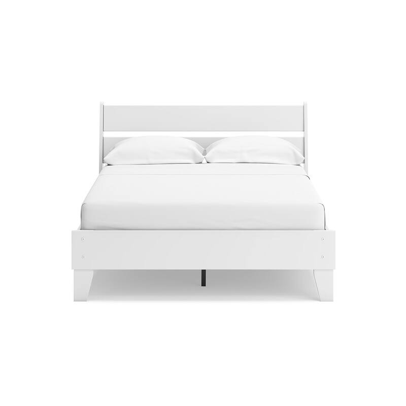 Signature Design by Ashley Socalle White Panel Platform Bed