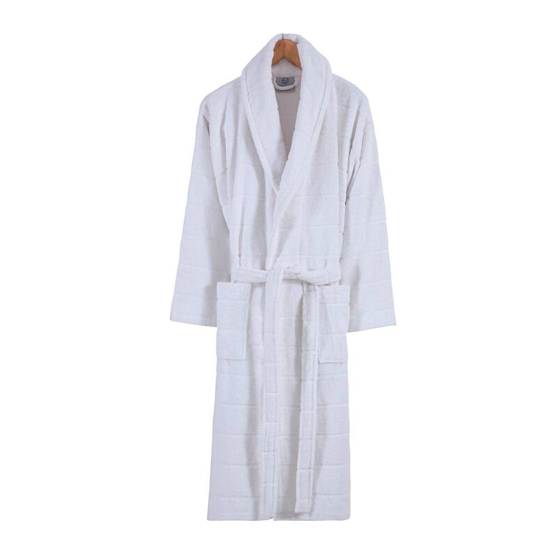 Ozan Premium Home Mirage Bathrobes Collection 100% Turkish Cotton Unisex Terry Cloth Bathrobe