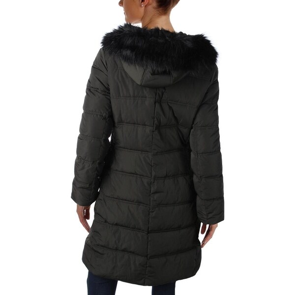 guess white puffer jacket