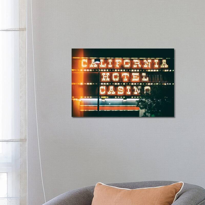iCanvas "American West - Vegas Hotel Casino" by Philippe Hugonnard Canvas Print - 18x26x1.5