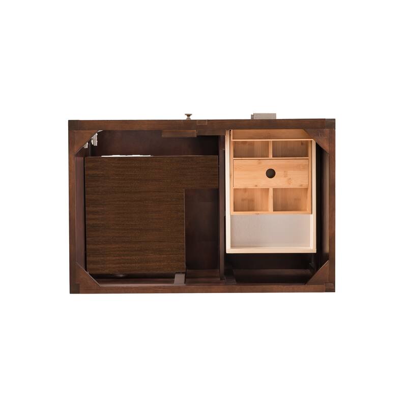 James Martin Vanities Addison 36" Single Vanity, Mid Century Acacia