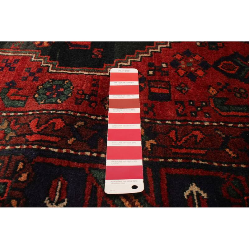 ECARPETGALLERY Hand-knotted Anadol Red Wool Rug - 5'0 x 9'9