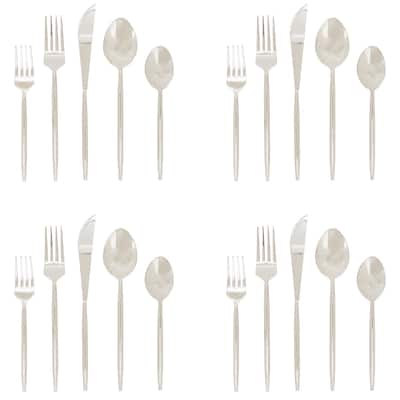 Sleek Shine Everyday Flatware