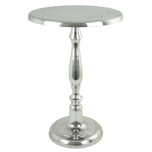 Aspire Home Accents 3171 Bowen Accent Table - Silver