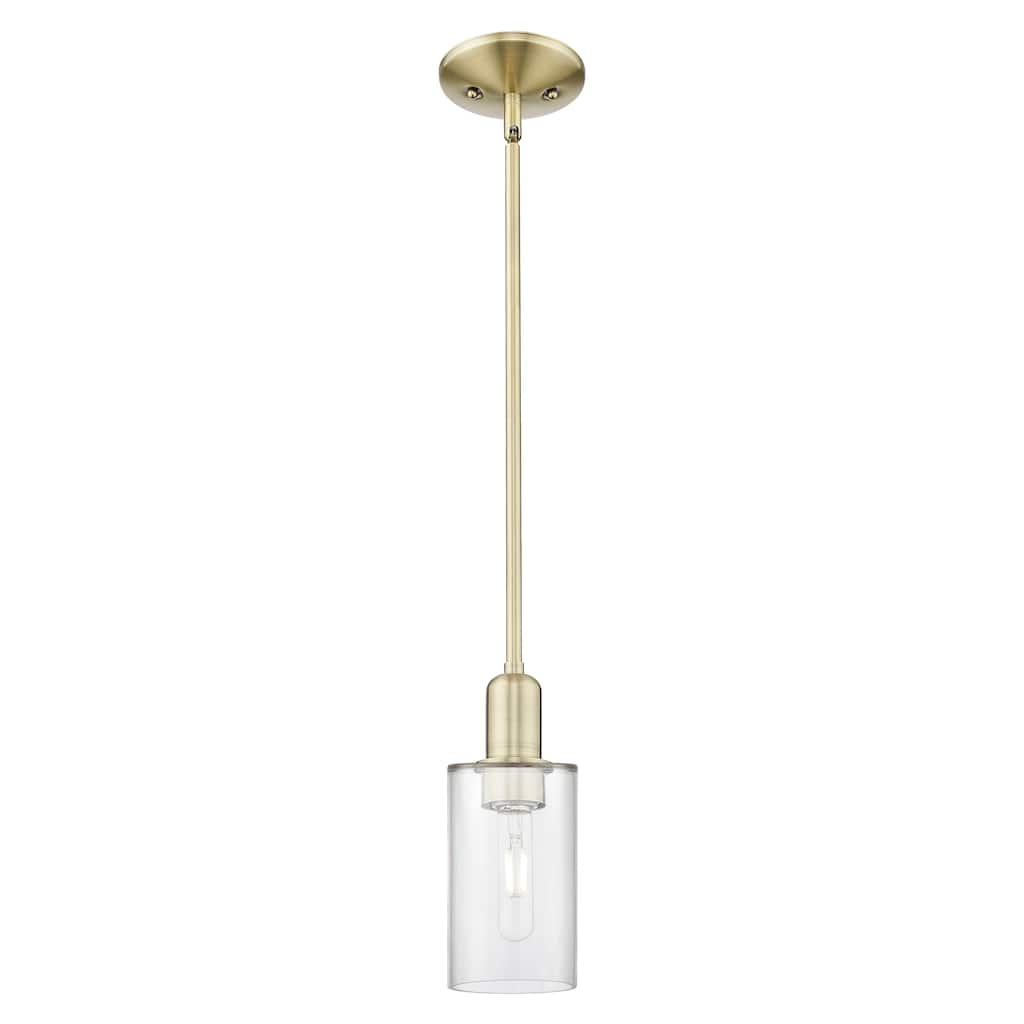 Innovations Lighting Endless Possibilities Arcadia - Clymer - 1 Light 4" Stem Hung Mini Pendant