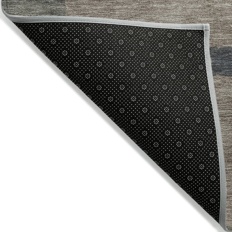 Machine Washable Indoor/ Outdoor Abstract Glam Chantille Rug